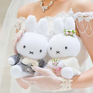 ミッフィー ウェディングぬいぐるみ電報