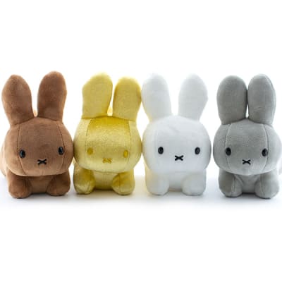 Brunaファミリー うさぎ（グレー）＋ドキドキHAPPYBOX電報