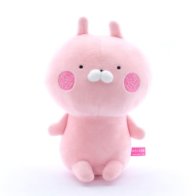 うさまる＆うさこ おすわりぬいぐるみ＋ドキドキHAPPYBOX電報