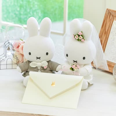 ミッフィー 結婚祝い 祝電 和装 神前式 人気 ウェディング