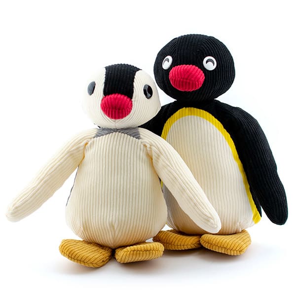 ピングー ピンガ コーデュロイぬいぐるみ ピングー電報photograph 電報なら ハート電報