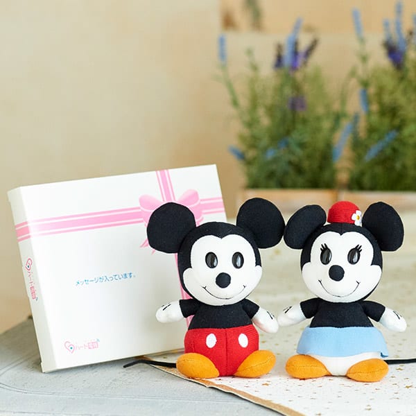 ディズニー レトロンズ ミッキー ミニー ぬいぐるみ ドキドキhappybox電報 電報なら ハート電報 ディズニー レトロンズ ミッキー ミニー ぬいぐるみ ドキドキhappybox電報 電報なら ハート電報