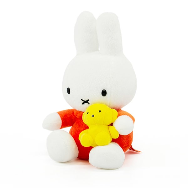 くまちゃん抱きミッフィー ぬいぐるみ＋ミッフィー HAPPYBOX電報 | 電報なら「ハート電報」