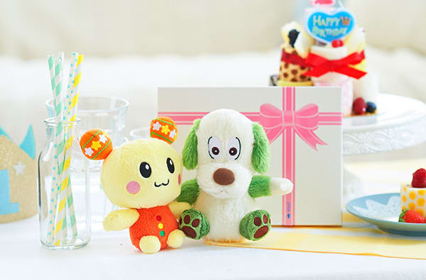 NICI(ニキ)ラブベア クラシックぬいぐるみ ララ(15cm)+ドキドキHAPPYBOX電報
